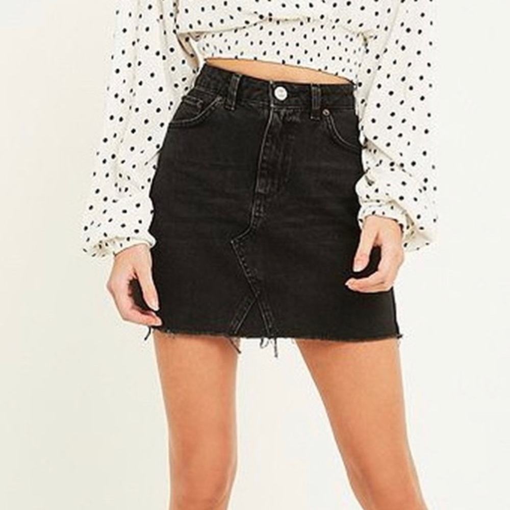 BDG Urban Outfitters Black Denim Skirt
